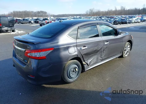2014 Nissan Sentra Sr z USA, uszkodzony, nr VIN 3N1AB7AP6EL615796